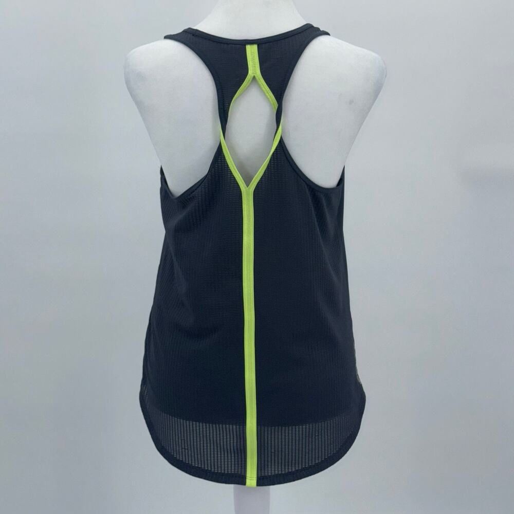 3/$25 ⭐️ Under Armour HeatGear Racerback Tank Twist Back, Reflective Logo, Neon